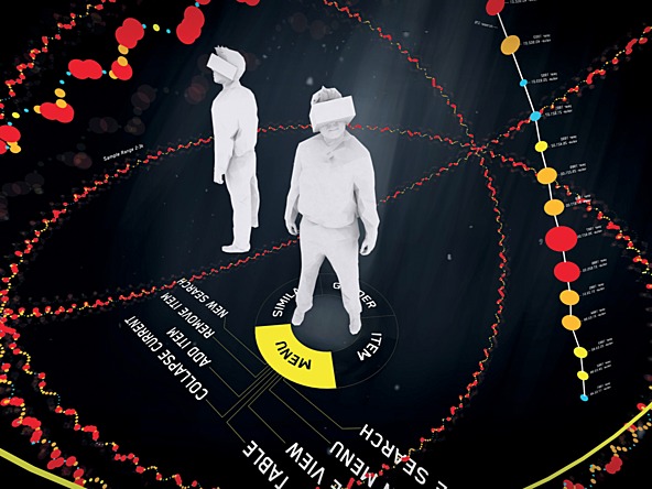 Data interaction in 3d